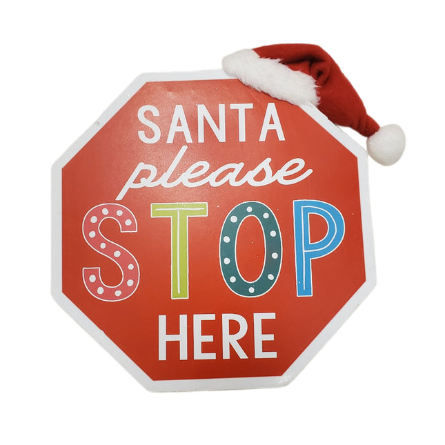 North Pole Journey 7.25" Octagon Tabletop Decor