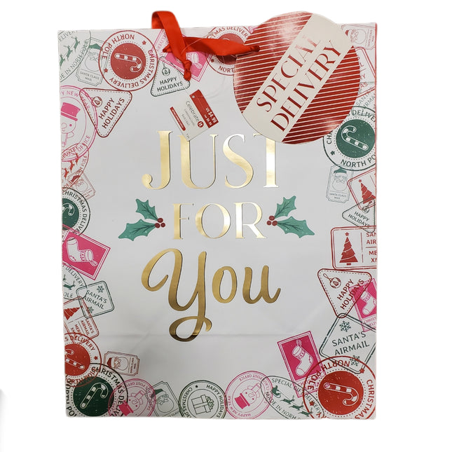 Celebrate It Christmas Gift Bag 16x12.75 in