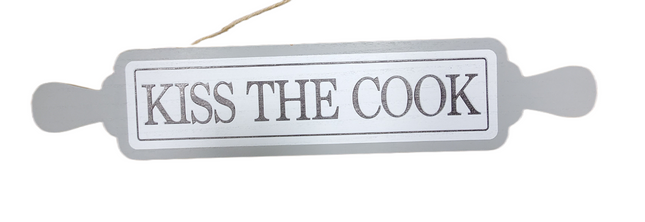 Kiss the Cook Ashland Wall Decor 20x4"