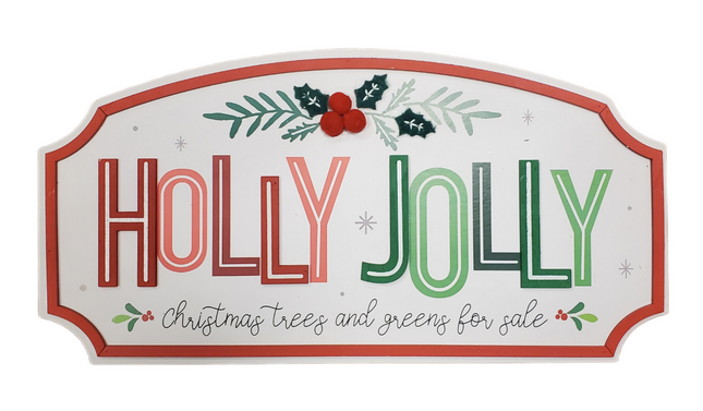 Ashland Christmas Wall Decor Sign 16x8"