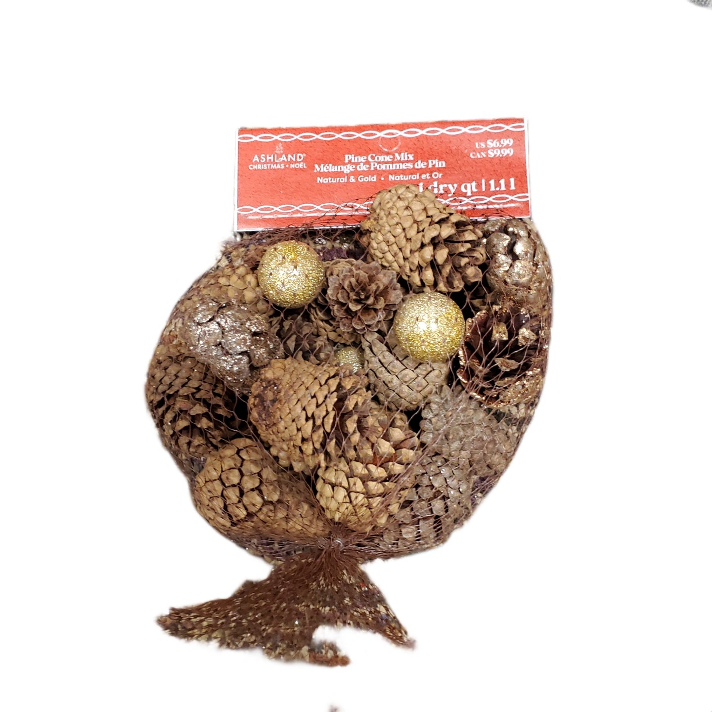 Mini Pine Cones Cinnamon Scented 1 Dry Quart Ashland, Pinecone CHRISTMAS MiX