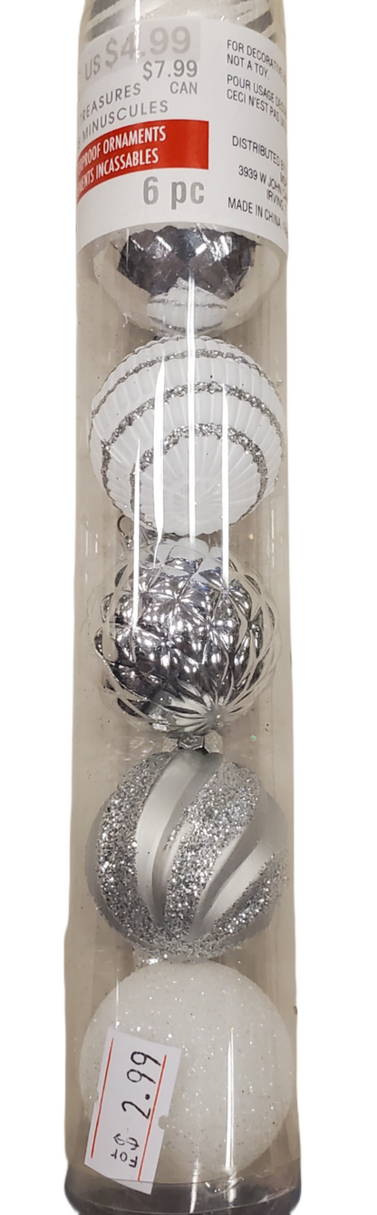 Ashland Mini Christmas Tree Ornaments, 6-pc Set