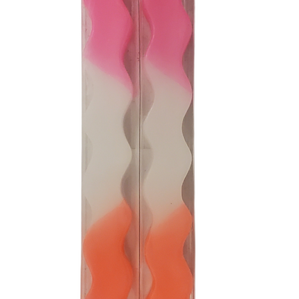 Neon Taper Candles, Unscented - 2pc Set