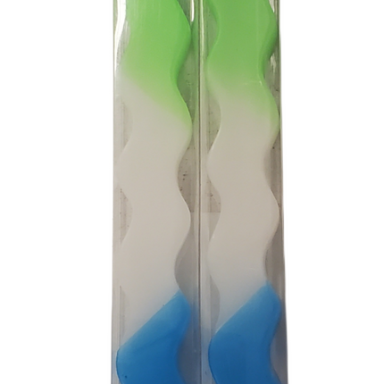 Neon Taper Candles, Unscented 2pc - Ashland
