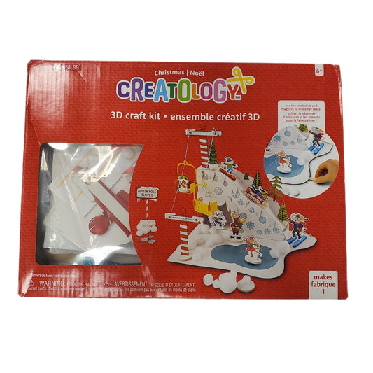 CREATOLOGY 3D CHRISTMAS SCENE CRAFT KIT