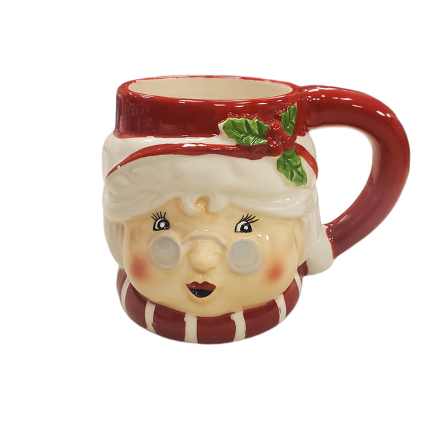 Mrs Claus Christmas Mug - Festive Holiday Drinkware