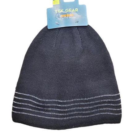 Tek Gear Reflective Beanie – Black Men’s One Size