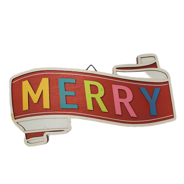 Ashland 13x6" Merry Christmas Wall Decor