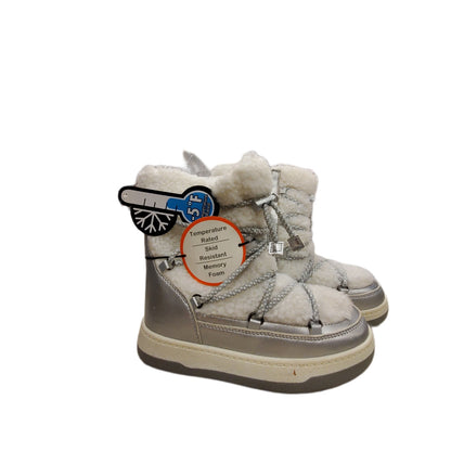 Kids Sherpa Boots Size 11 – Cold Weather, Memory Foam, -5°F
