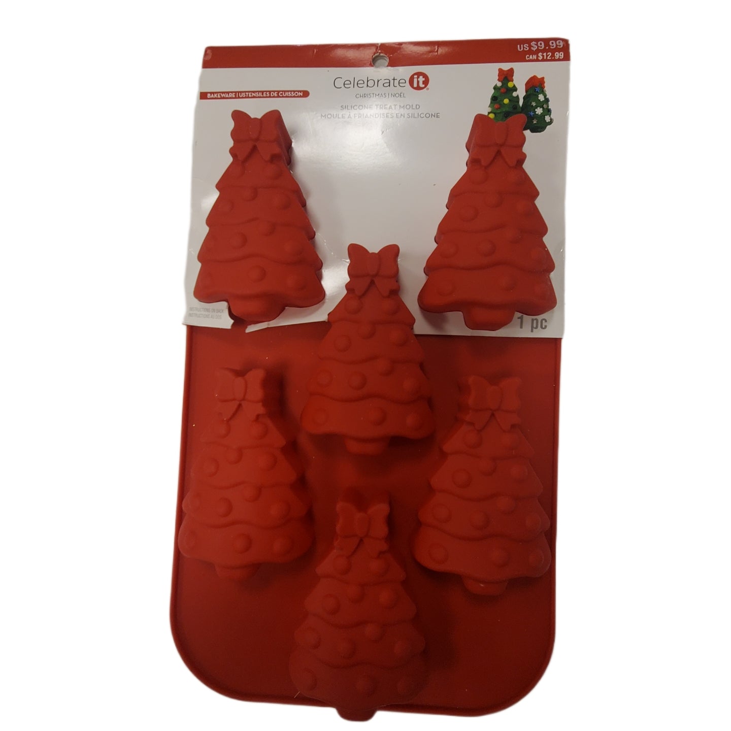 Christmas Winter Silicone Baking Molds, Multi-Shape
