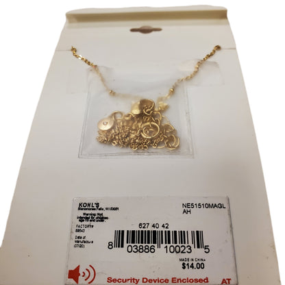 Golden January Lauren Conrad Fashion Necklace