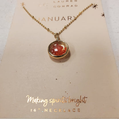 Golden January Lauren Conrad Fashion Necklace