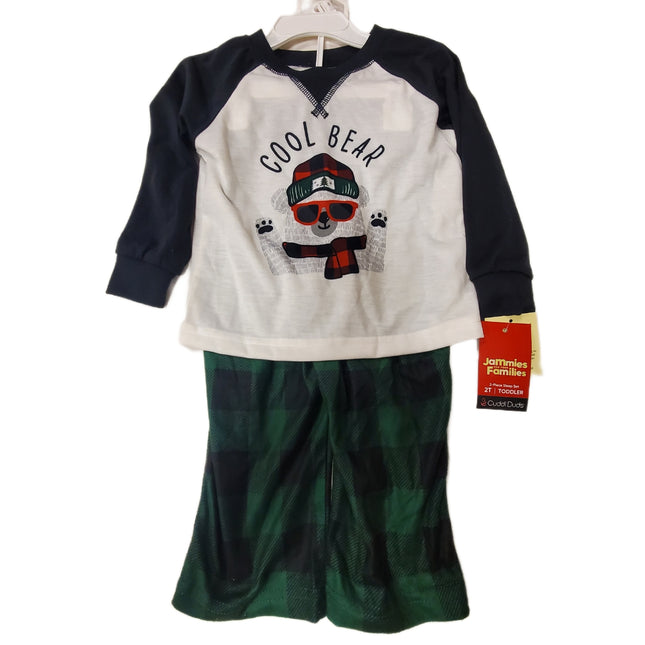 JAMMIES FAMILIES 2-T CHRISTMAS PJ'S