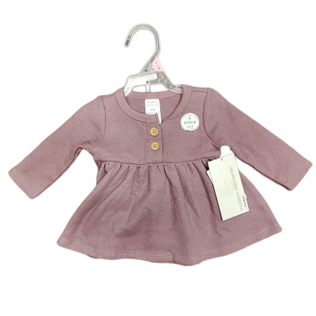 MODERN MOMENTS 2-PC THERMAL 3-6  MONTHS