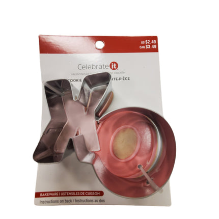 Valentine's Day XO Cookie Cutter Set