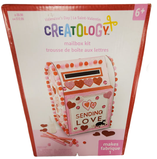 VALENTINE'S DAY MAILBOX CRAFT KIT 6+