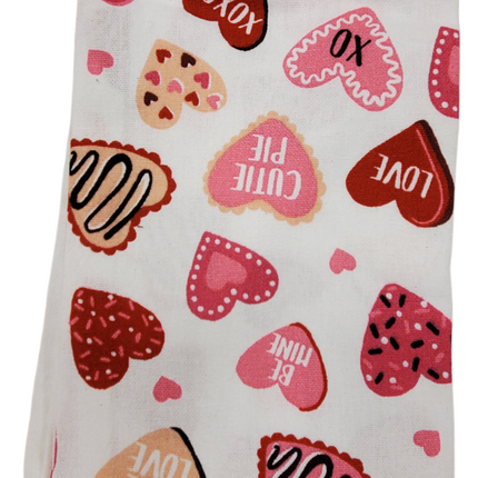 Valentine's Day Cotton Tea Towels, 2-Pack