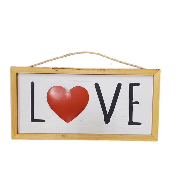 Valentine's Day Wall Decor 15.75"x7.75" - Ashland