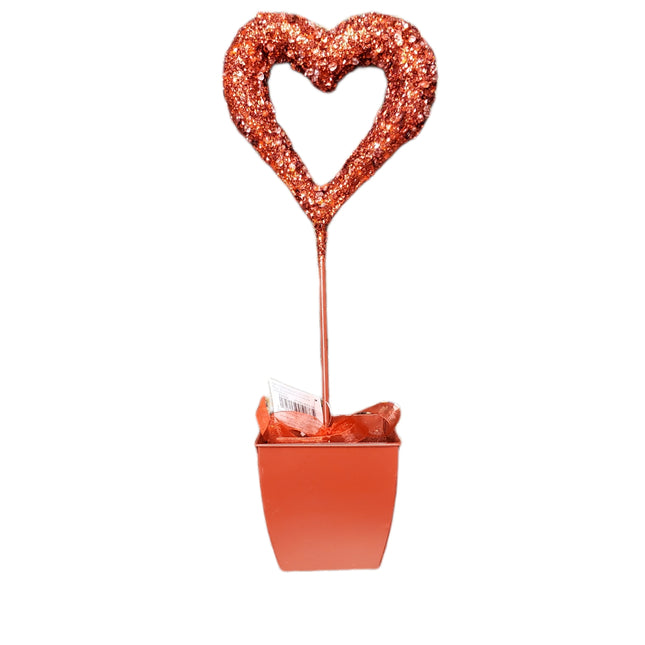 Valentine's Day 15" Ashland Tinsel Decor