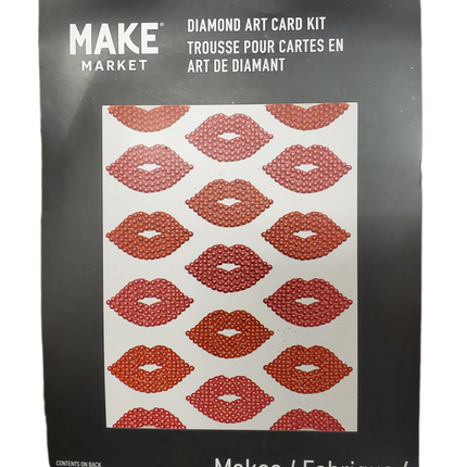 Make Market Valentine Diamond Art Card Kit – Makes 4