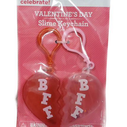 VALENTINE'S DAY SLIME KEYCHAIN BFF