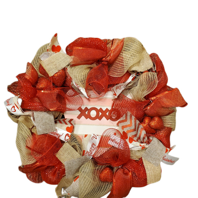 18" Ashland XOXO Valentine's Day Wreath
