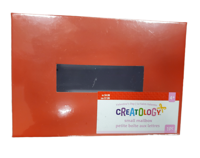Creatology Valentine Mailbox Small Red 8x5.5x4