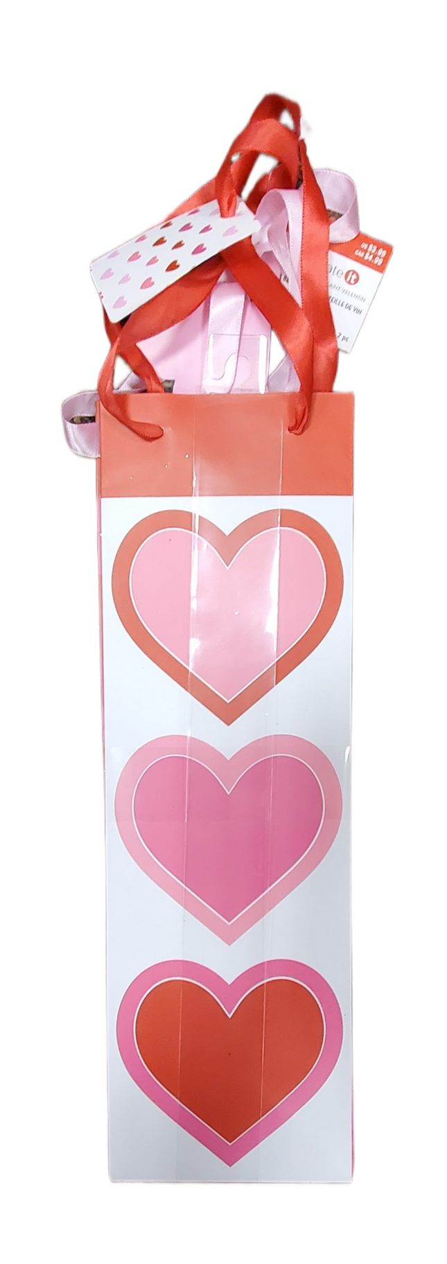 Valentine's Day 2-Piece Wine Gift Bags Set