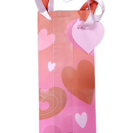 Valentine's Day 2-Piece Wine Gift Bags Set