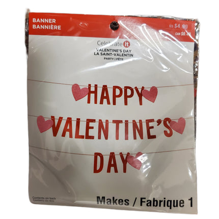 Valentine's Day Decorative Celebration Banner