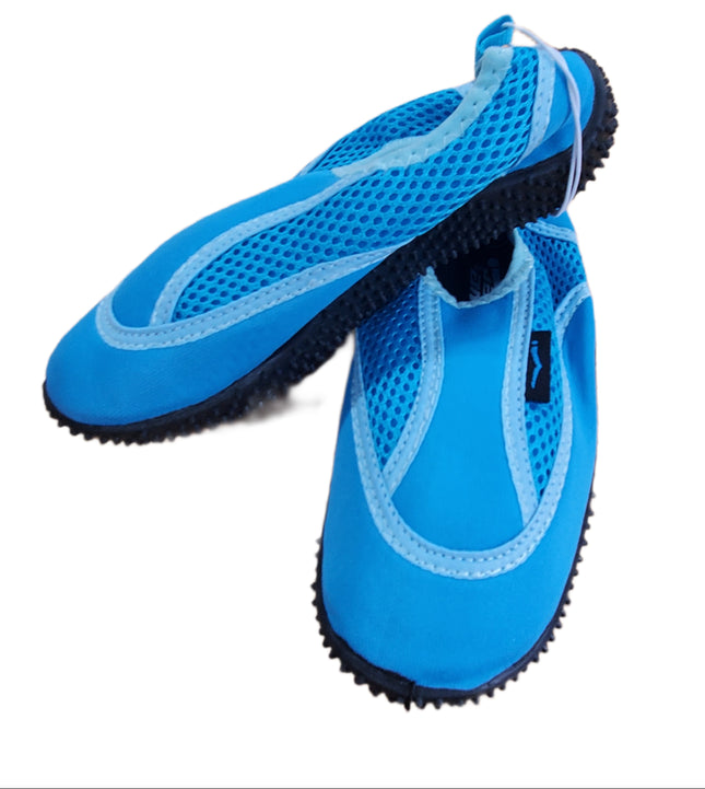 Wave Runner Kids Water Shoes Blue White Size 1