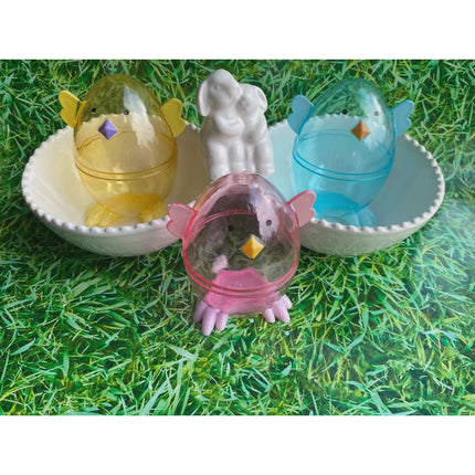 Fillable Bunny-Shaped Easter Eggs, 3-Pack by Creatology