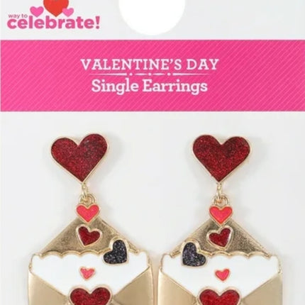 Earrings Hypo-Allergenic, Celebrate!, Valentine's Day