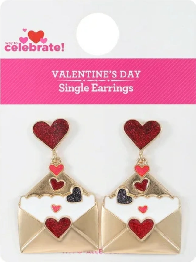Earrings Hypo-Allergenic, Celebrate!, Valentine's Day