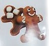 Gingerbread Man 3-Part Mold Bakeware Set