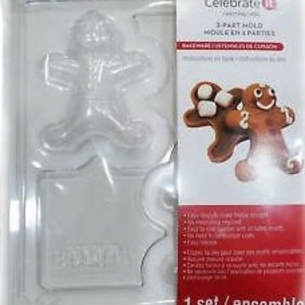 Snowflake 3-Part Mold Bakeware by Celebrate It