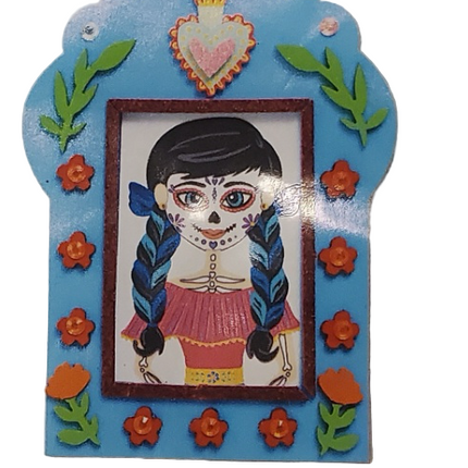 Dia De Los Muertos Halloween Frame Kit Decor Creatology