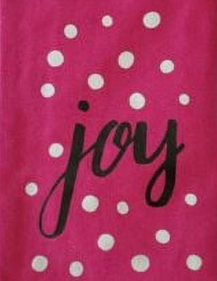 Pink Wine Bottle Tote Bag | “Joy” Gift Carrier
