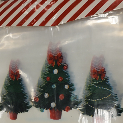 Christmas Treat Bags 24pc - Trees, Snowflake, Stripes
