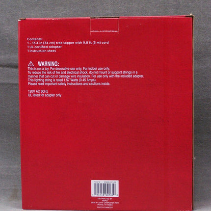 Ashland Gold & Translucent Snowflake 20 warm white lighted