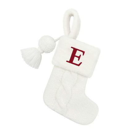 St. Nicholas Square® Faux-Fur Knit Mini Christmas Stocking 7in