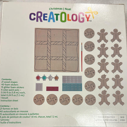 Creatology Gingerbread tic tac toe