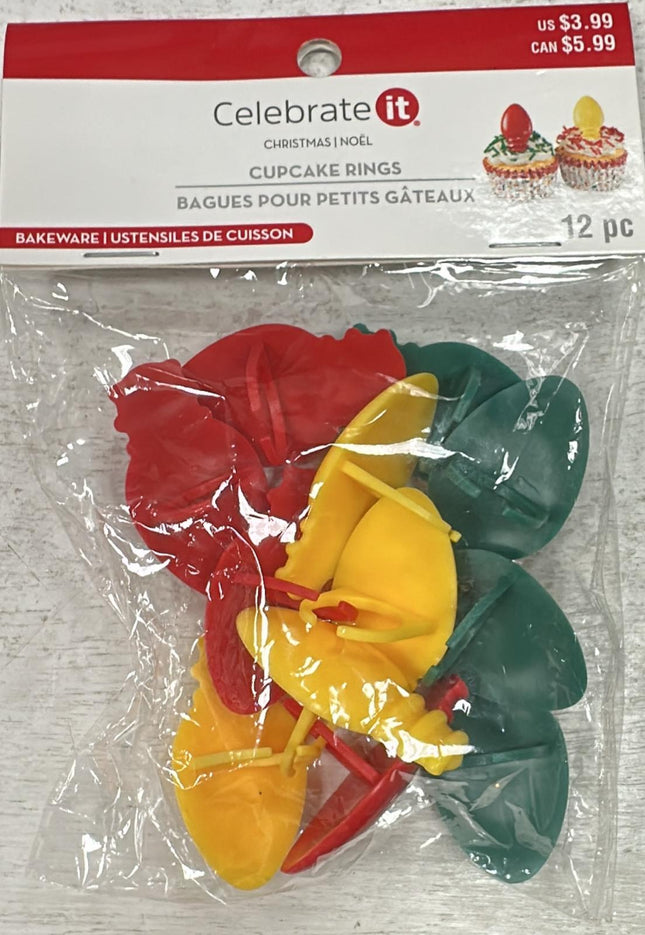 Celebrate it Cupcakes Rings 12pc