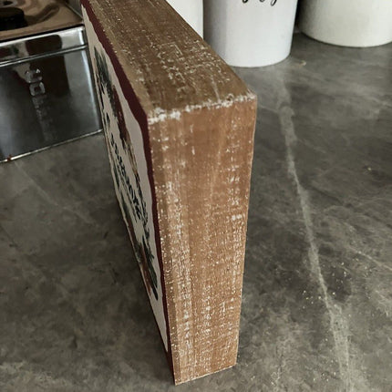 Ashland Christmas Sign Wooden Holiday Spice Orange Wall Or Tabletop Decor 7in