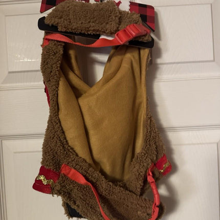 Woof pet Hoodie Christmas Harness NWT Size XL