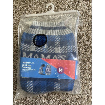 Vibrant Life Holiday Mama's Boy Sweater  for pets
