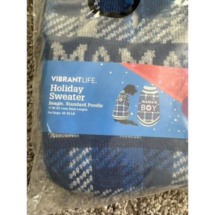 Vibrant Life Holiday Mama's Boy Sweater  for pets