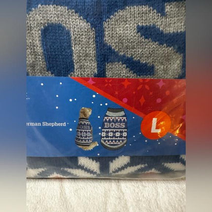 Vibrant Life Holiday Boss Sweater for Pets