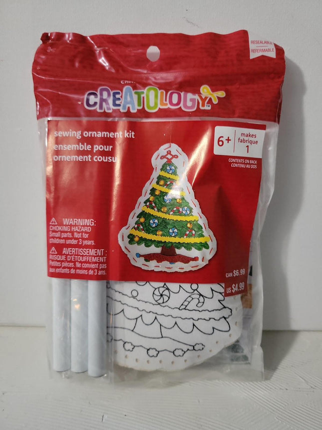 Creatology sewing christmas tree craft kit