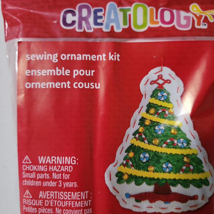 Creatology sewing christmas tree craft kit